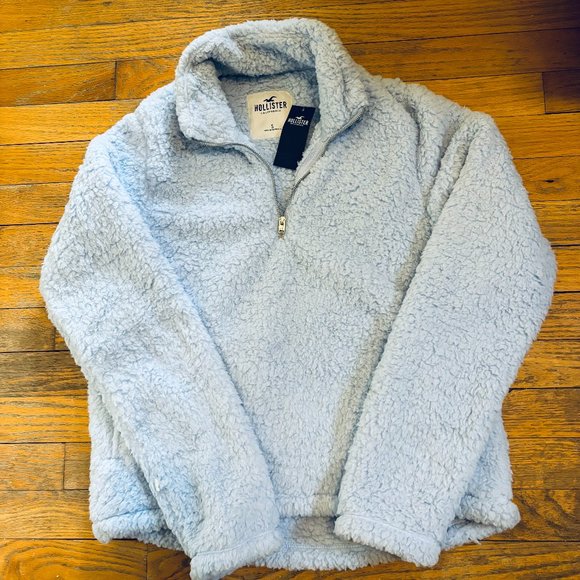 Hollister Baby Blue Sherpa - Picture 1 of 4